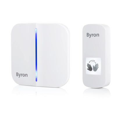 Byron Wireless Touch Free Portable Doorbell Set