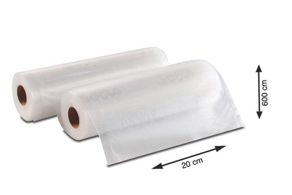 Solis Vacuum Foil Rolls 20x600cm (2PCS)