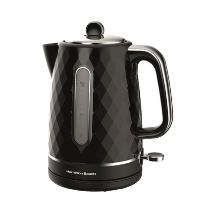 Hamilton Beach Diamond 1.7L Kettle Black