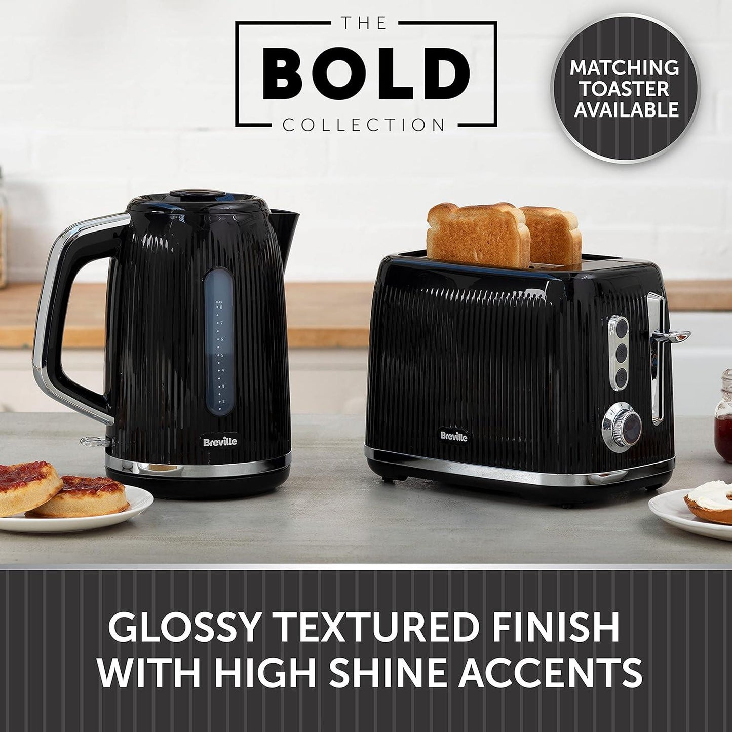 Breville Bold Black Breakfast Bundle