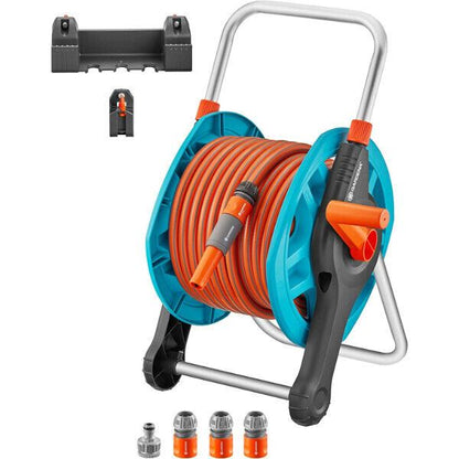 GARDENA Basic Wall Hose Reel 25m Set