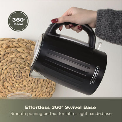 Hamilton Beach Harmony 1.7L Kettle Espresso