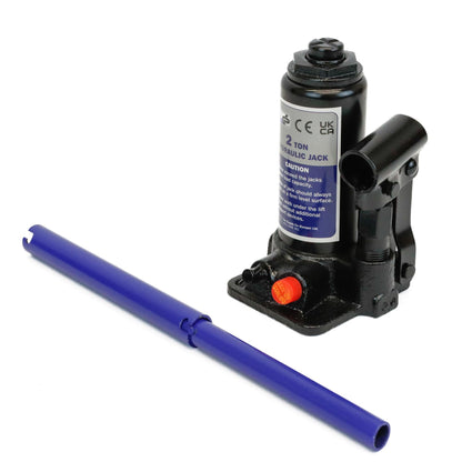 Streetwize 2 Tonne (2000kg) Hydraulic Bottle Jack