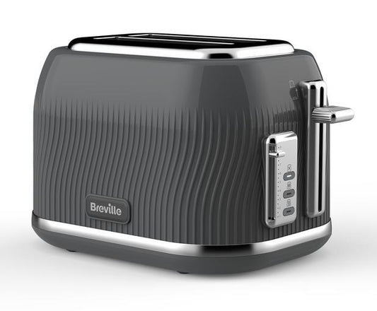 Breville Flow Grey 2 Slice Toaster