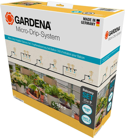 GARDENA Micro-Drip Irrigation Starter Set Balcony