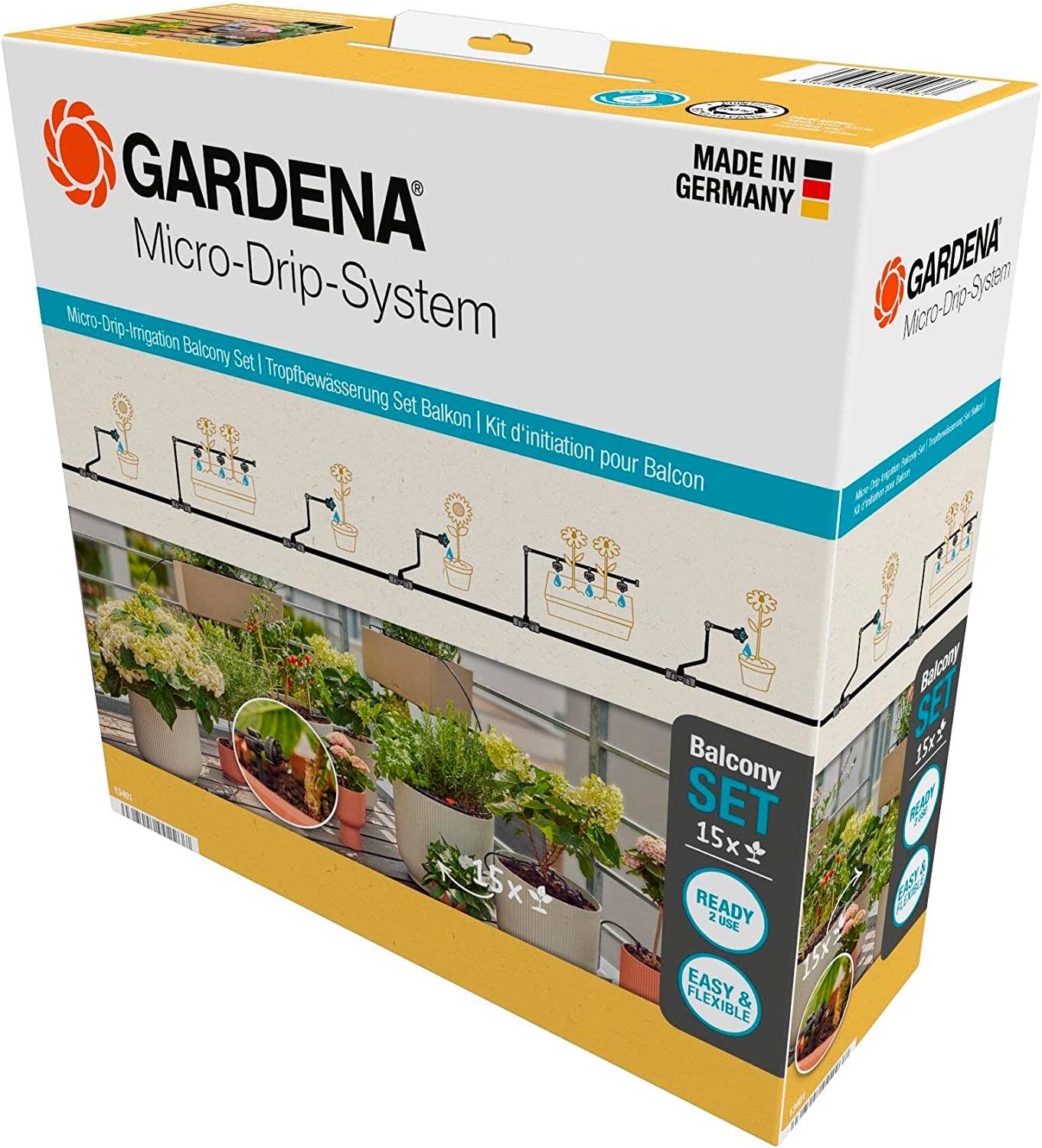 GARDENA Micro-Drip Irrigation Starter Set Balcony