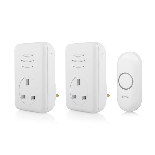 Byron Wireless Portable Doorbell Set