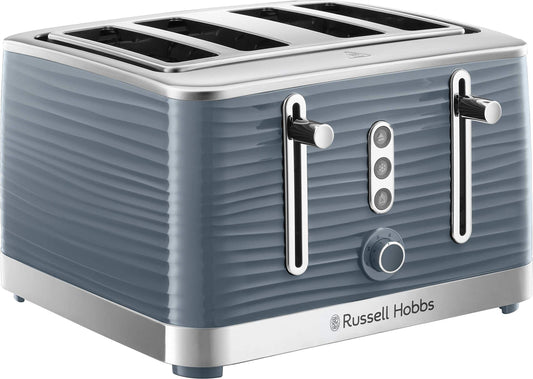 Russell Hobbs Grey Inspire 4 Slice Toaster