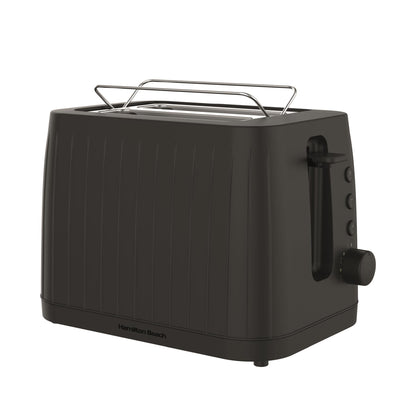 Hamilton Beach Stealth 2 Slice Textured Toaster Matte Black