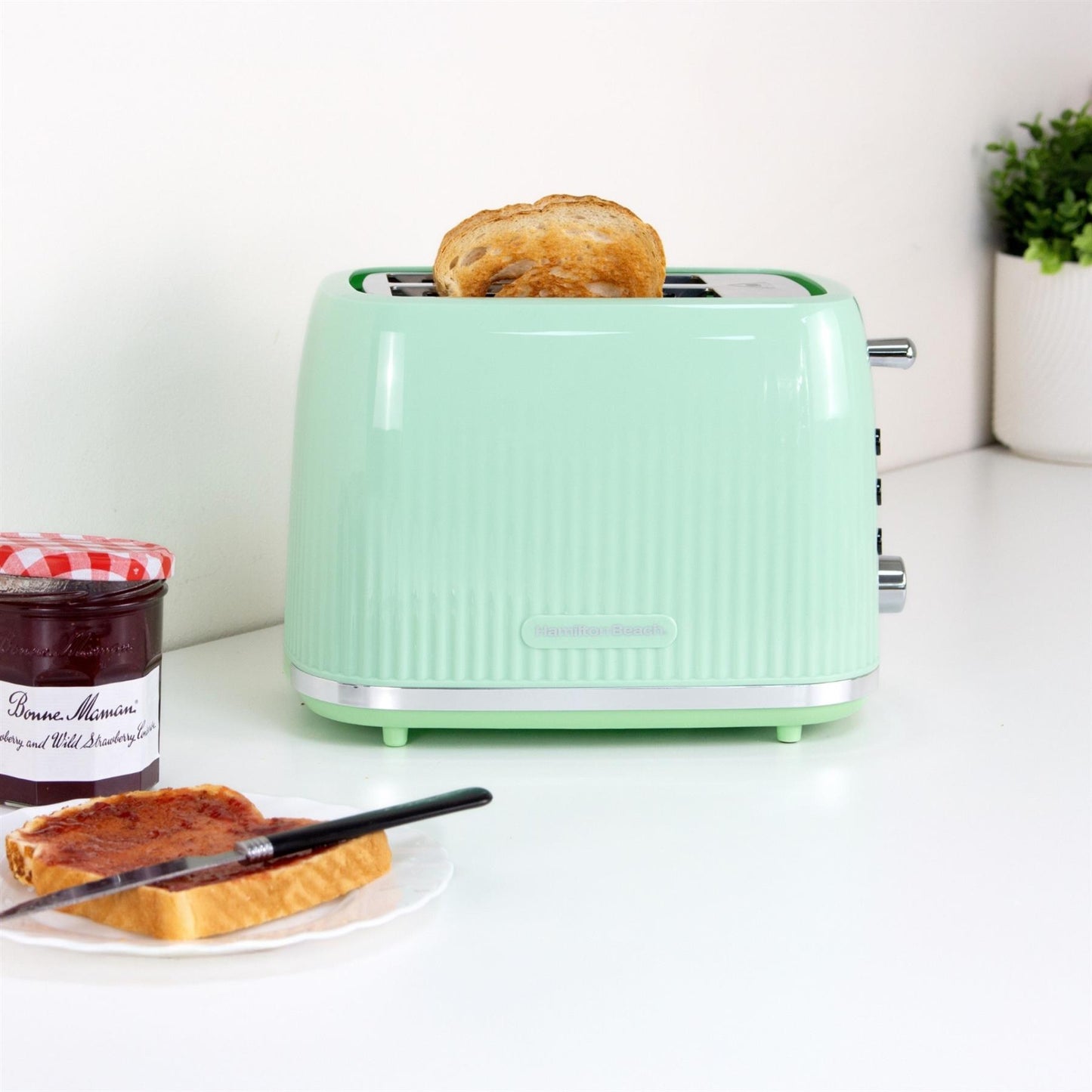 Hamilton Beach Miami Kettle & Toaster Set Mojito Mint