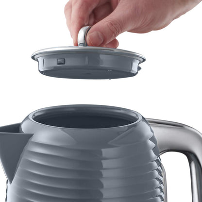 Russell Hobbs Inspire 1.7L Grey Electric Kettle