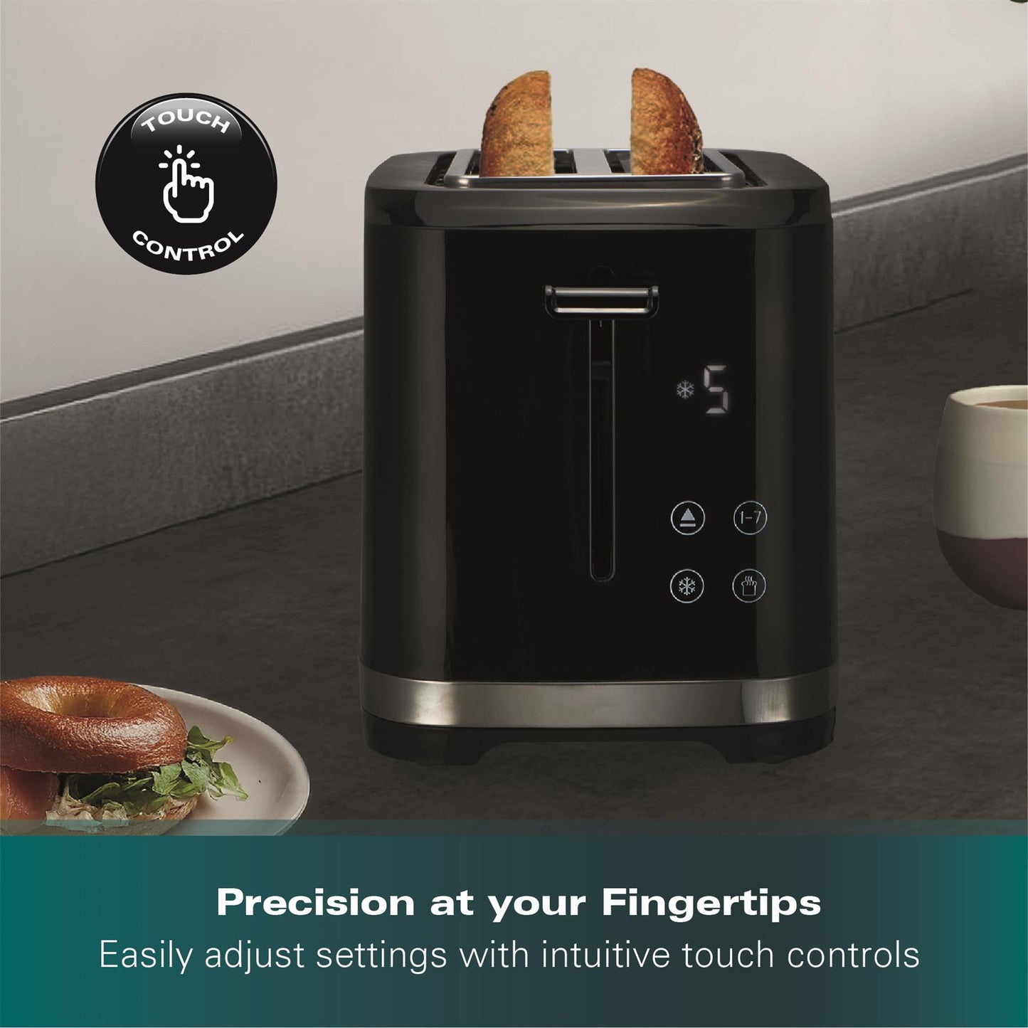 Hamilton Beach FlexiControl 2 Slice Digital Control Toaster