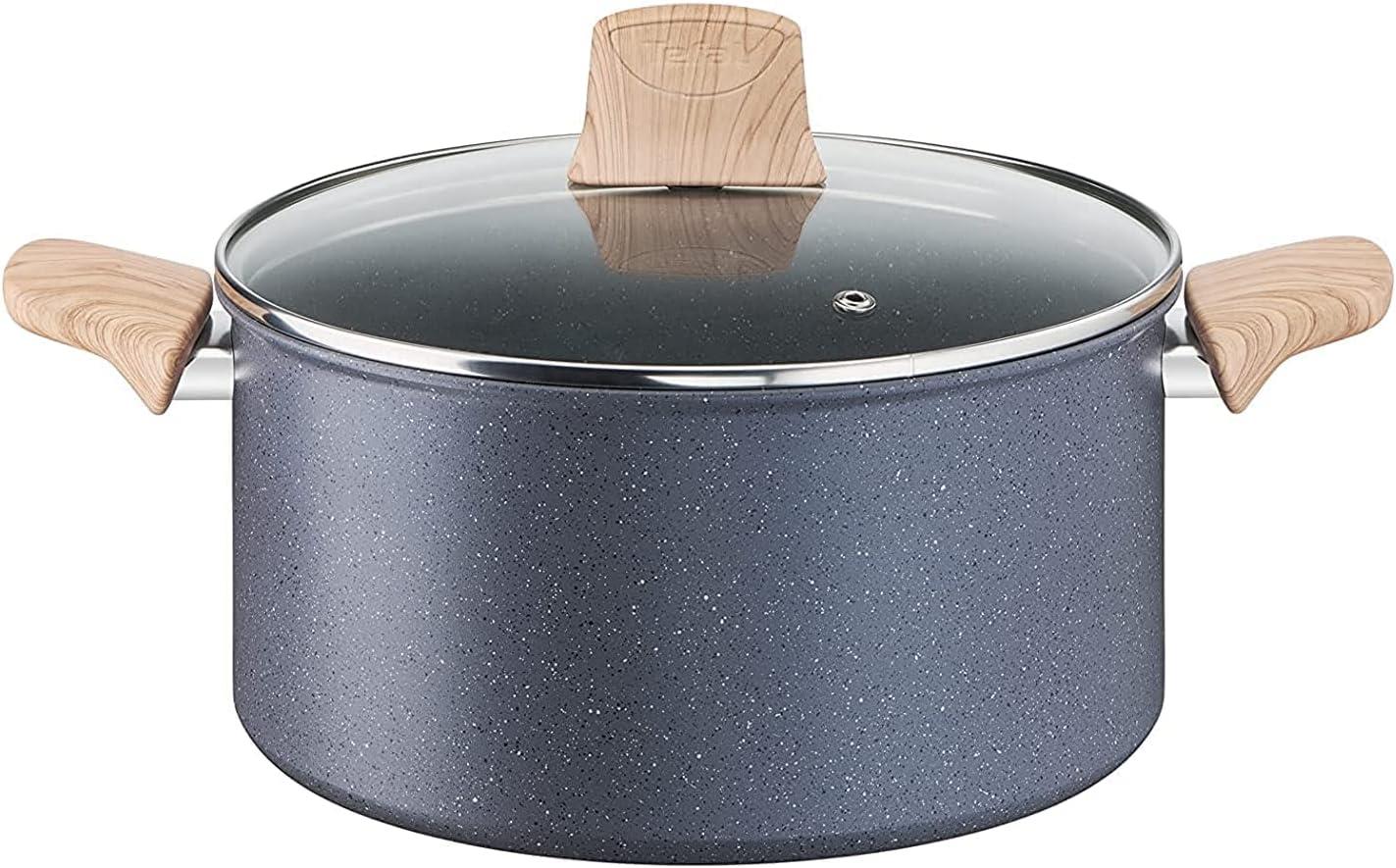 Tefal Natural Force 24cm Stewpot with Lid