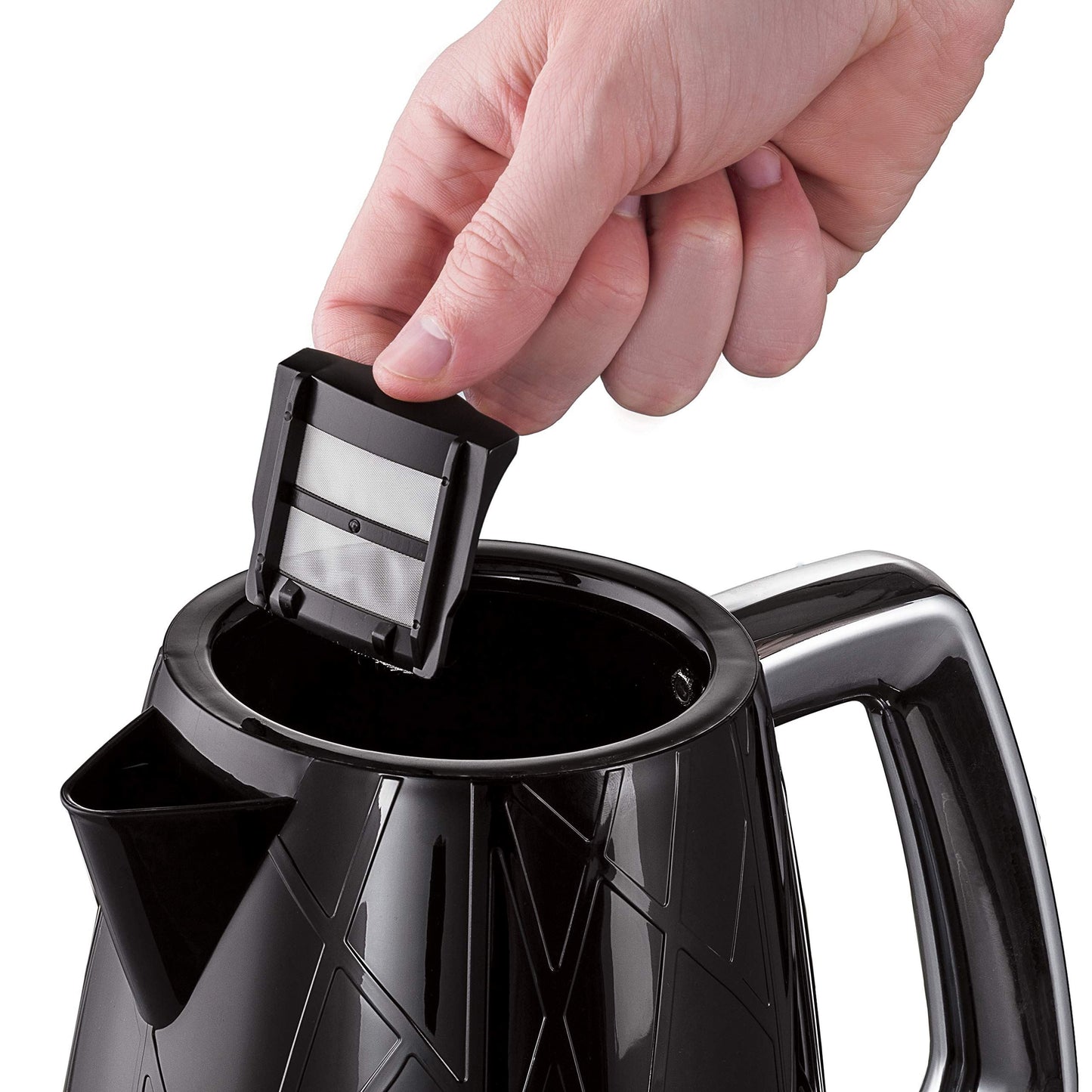 Russell Hobbs 28081 Structure Electric Kettle, Black