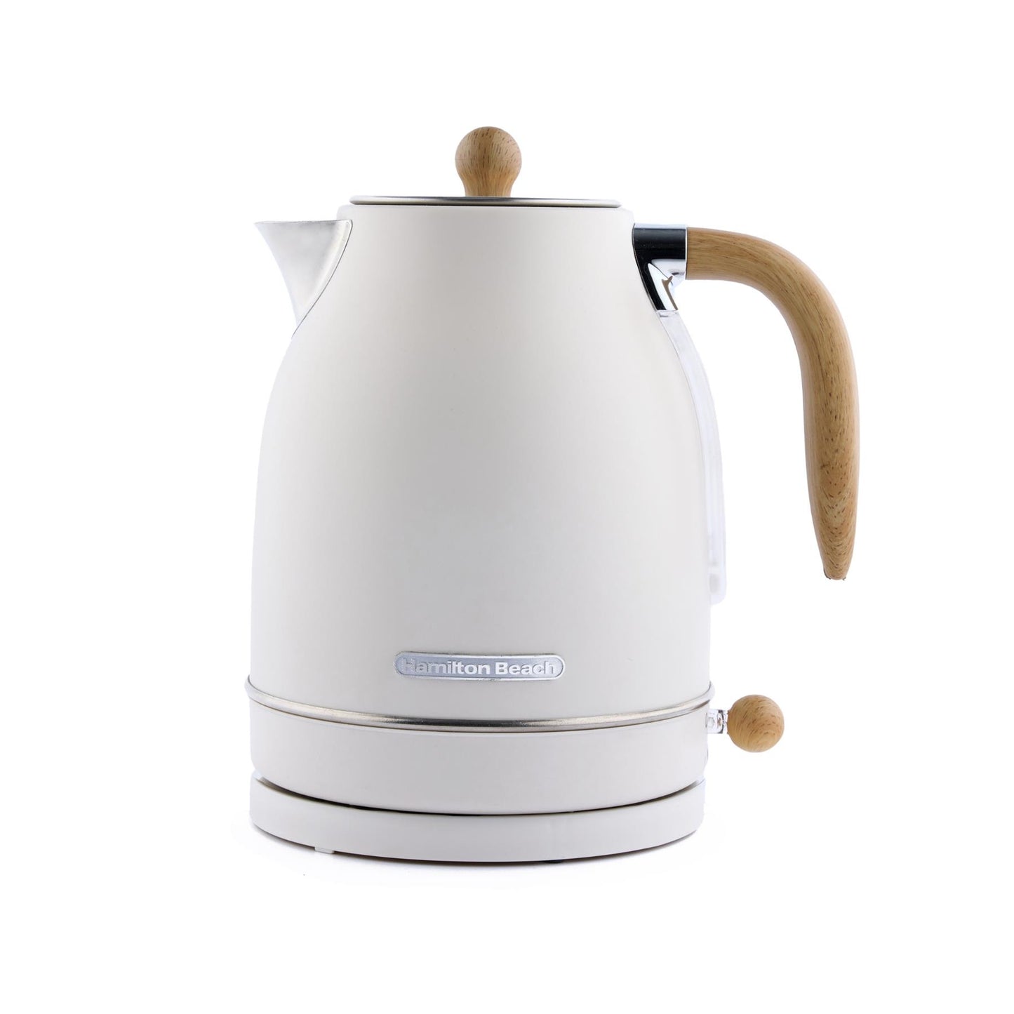 Hamilton Beach Scandi Jug Kettle & Toaster Set - Cream