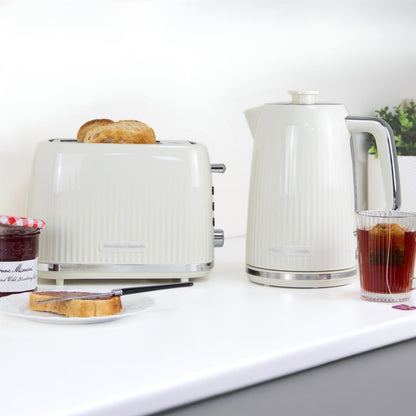 Hamilton Beach Miami Kettle & Toaster Set Sand