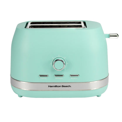 Hamilton Beach Ella 2 Slice Matte Mint Toaster