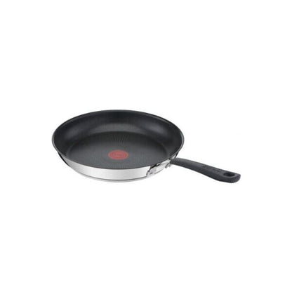 Tefal Jamie Oliver Quick & Easy Stainless Steel 20cm &28cm Frying Pan Set