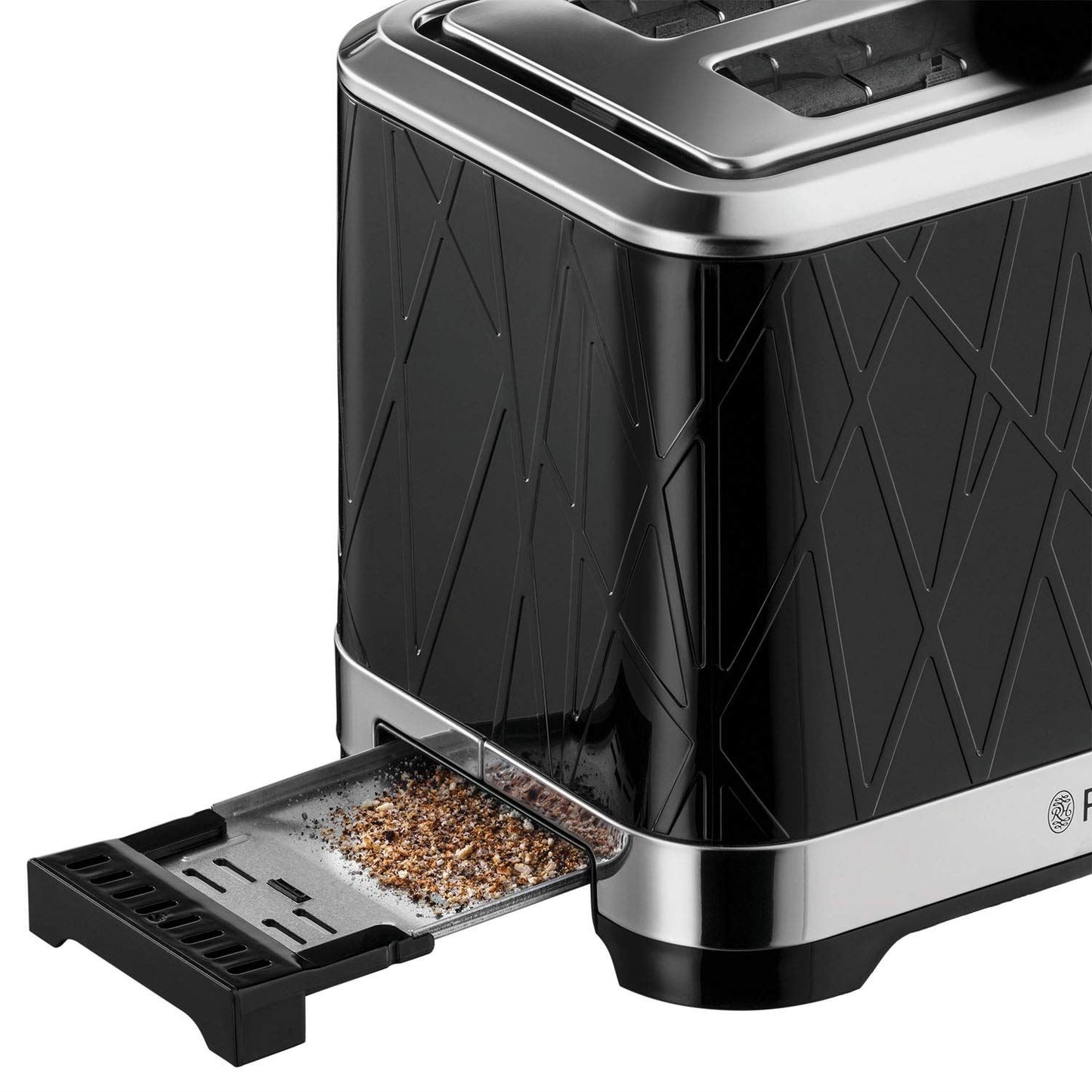 Russell Hobbs Structure Black 2 Slice Toaster