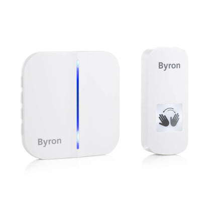 Byron Wireless Touch Free Portable Doorbell Set