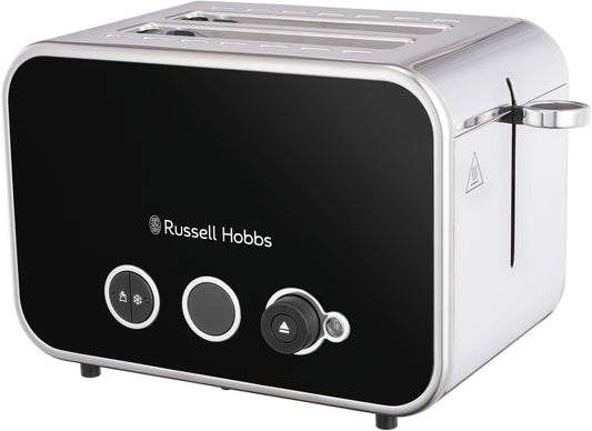 Russell Hobbs Distinctions 2 Slice Black Toaster