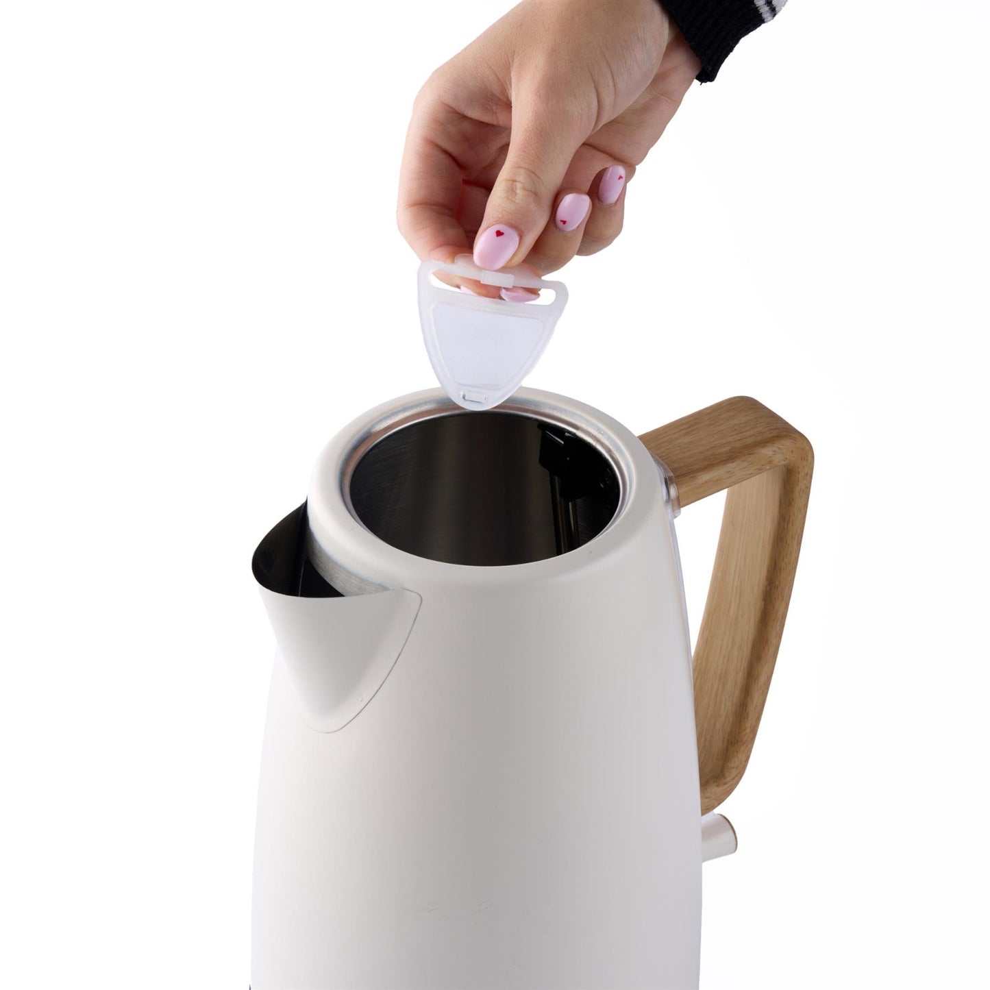 Hamilton Beach Scandi Kettle & Toaster Set - Cream