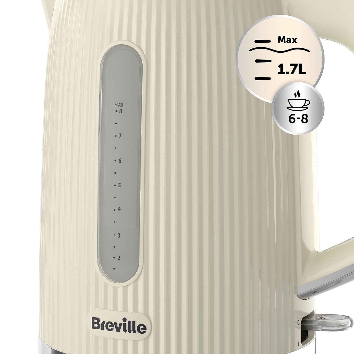 Breville Bold Vanilla Cream 1.7L Electric Kettle
