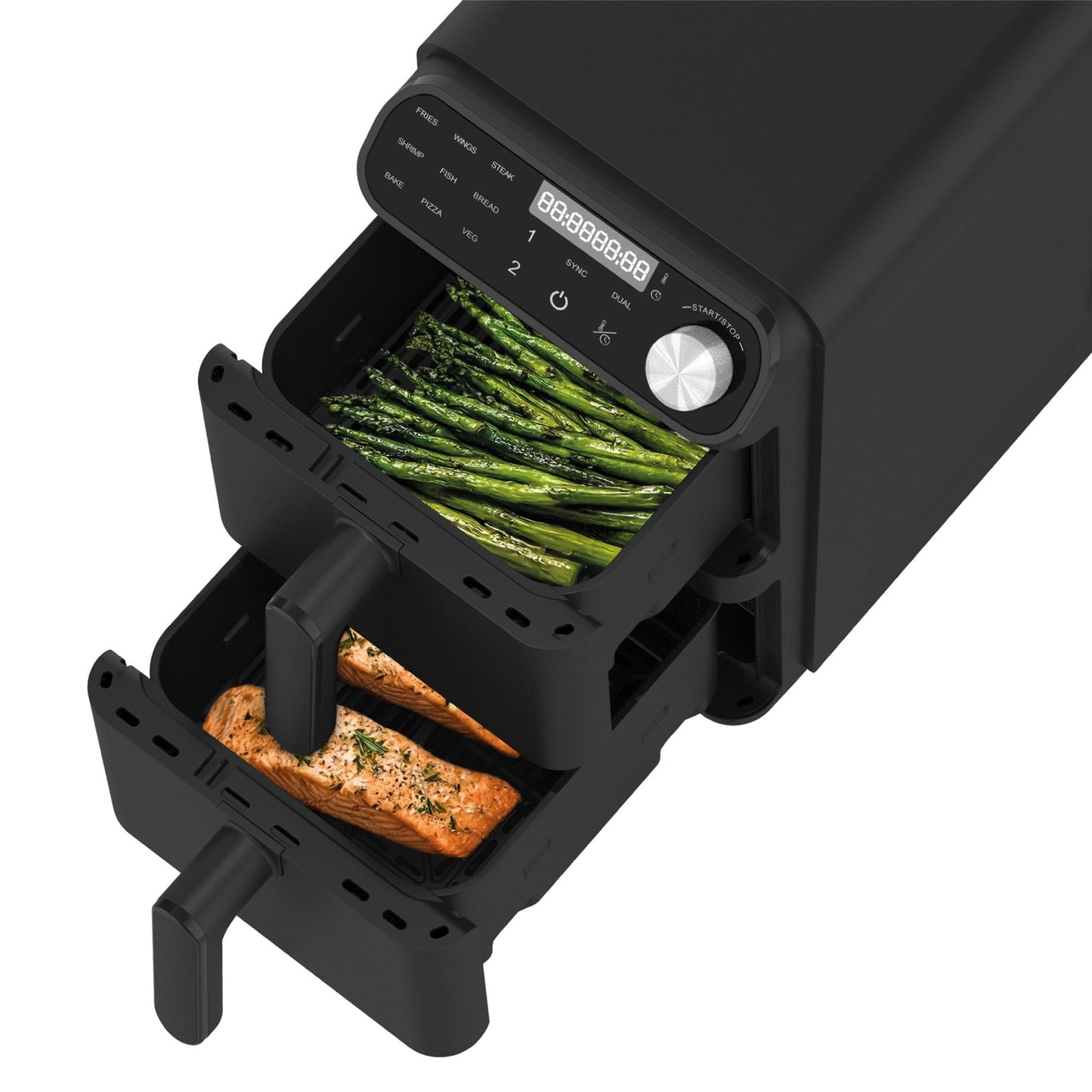 Hamilton Beach XXL Dual Stack 2 Drawer Air Fryer