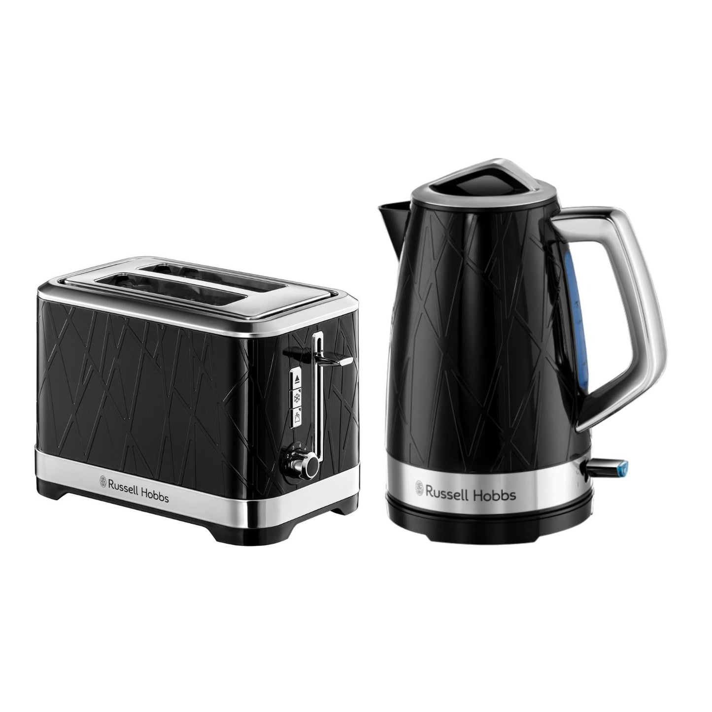 Russell Hobbs Structure Black Breakfast Bundle