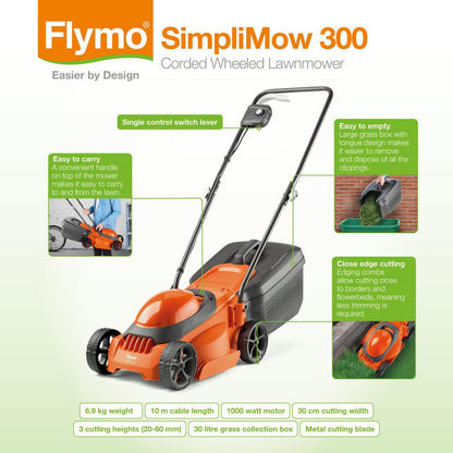 Flymo SimpliMow 300 Twin Kit