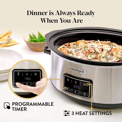 Crockpot Digital Sizzle & Stew Slow Cooker