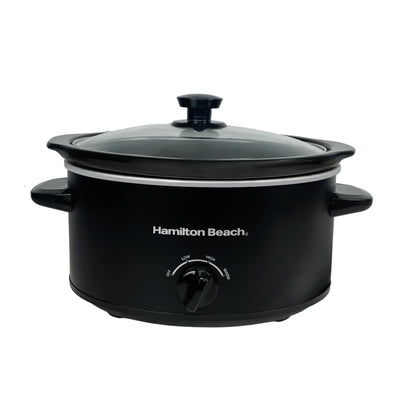 Hamilton Beach 'The Comfort Cook' 3.5L Black Slow Cooker