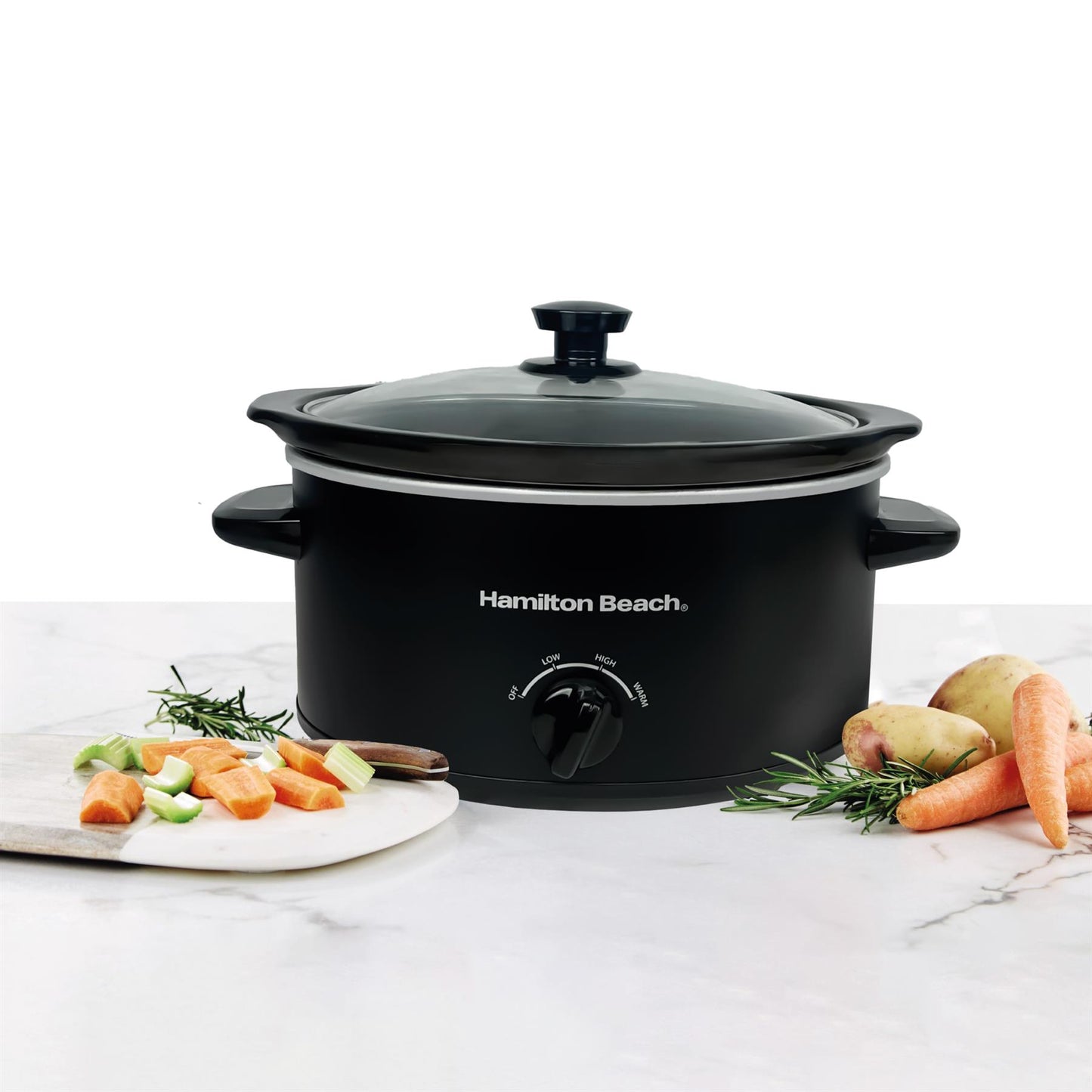 Hamilton Beach 'The Comfort Cook' 3.5L Black Slow Cooker