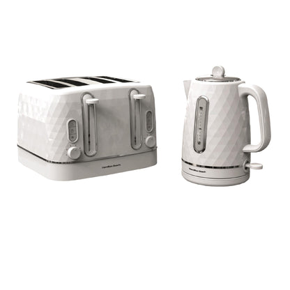 Hamilton Beach Diamond 4 Slice Toaster White