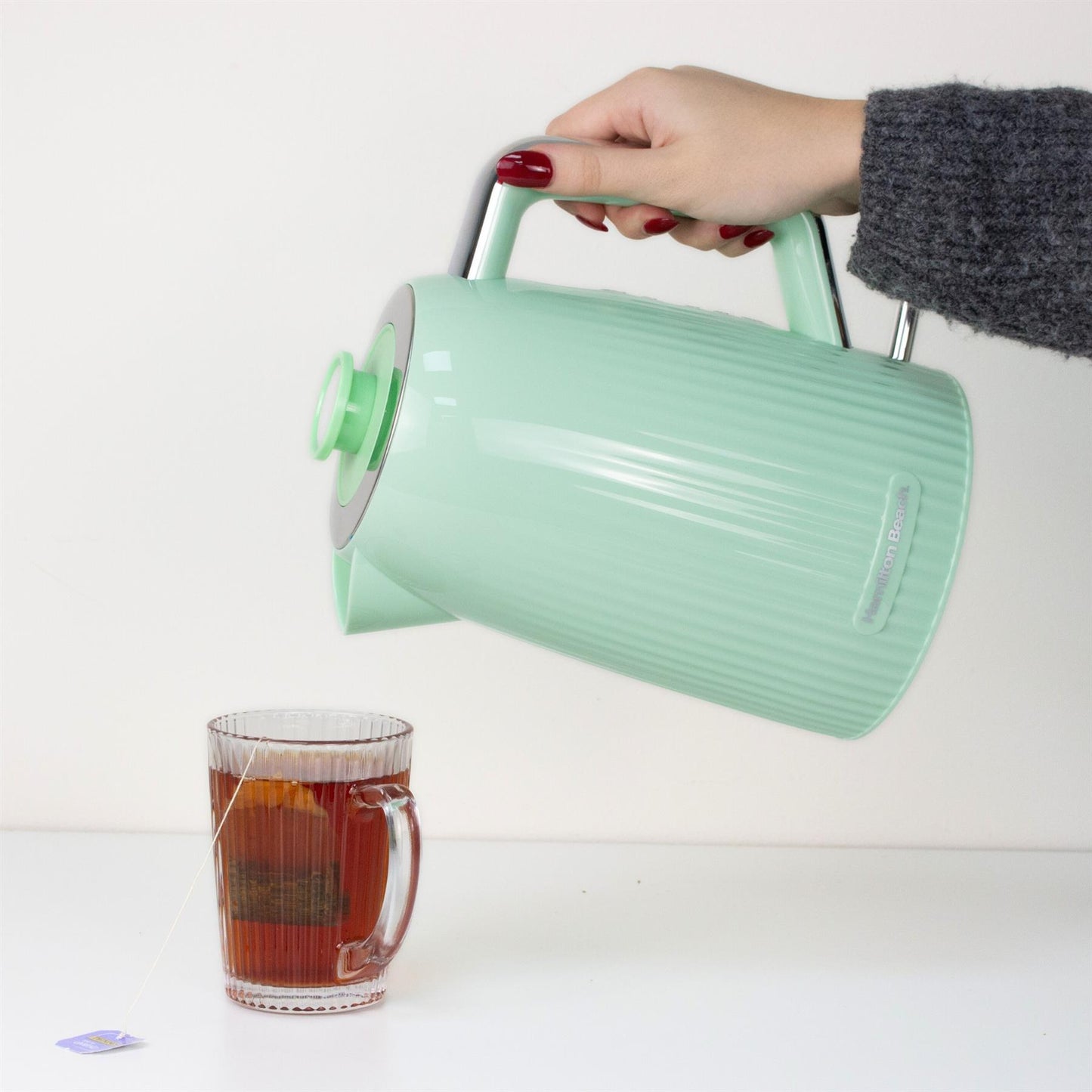 Hamilton Beach Miami Kettle & Toaster Set Mojito Mint