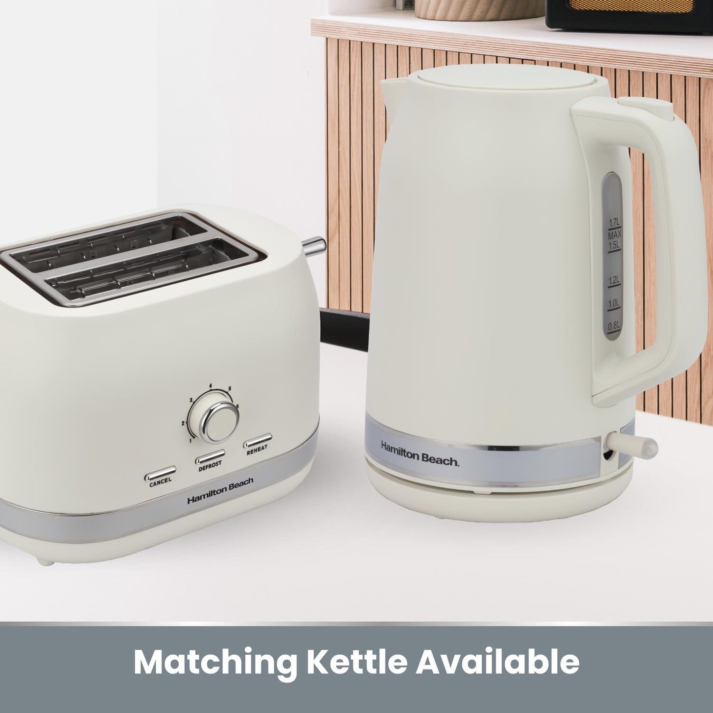 Hamilton Beach Ella 2 Slice Matte Latte Toaster