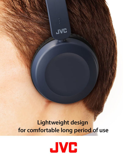 JVC Slate Blue Wired Over-Ear Headband Headphones
