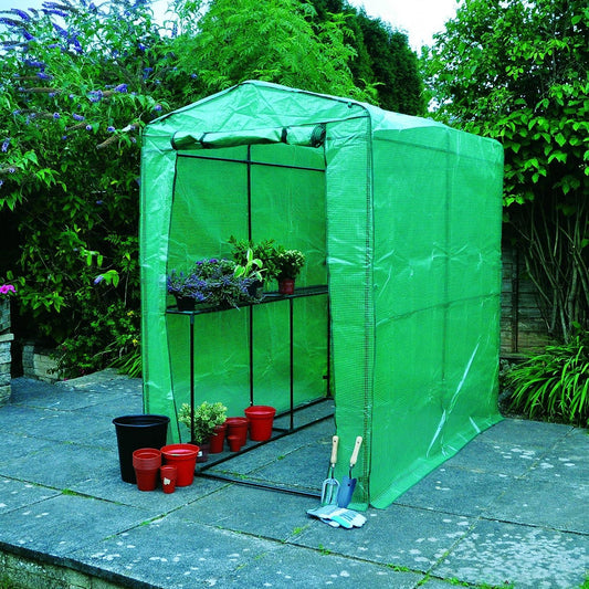 Kingfisher Giant Walk-In Greenhouse - Green