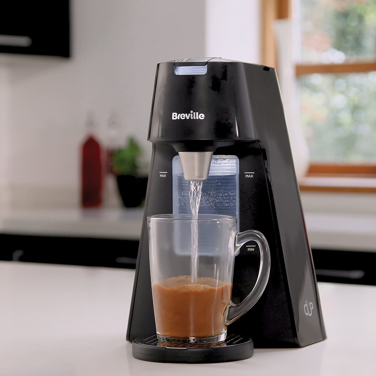 Breville HotCup Gloss Black Hot Water Dispenser