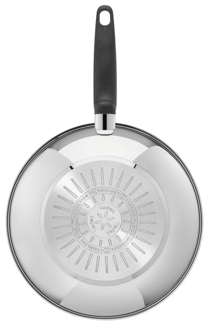 Tefal Primary 28cm Stainless Steel Wok Pan