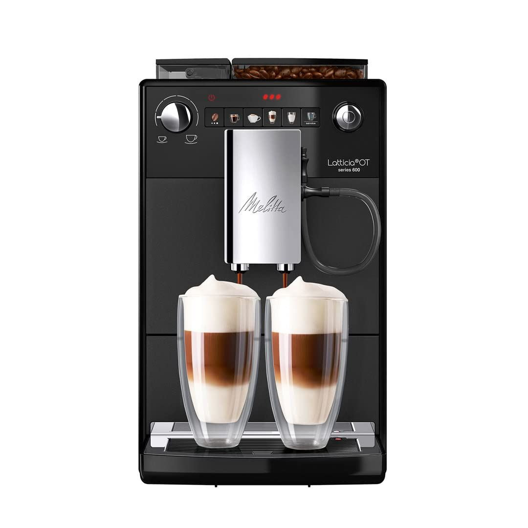 Melitta Bean-to-Cup Coffee Machine, Latticia OT Frosted black F300-100