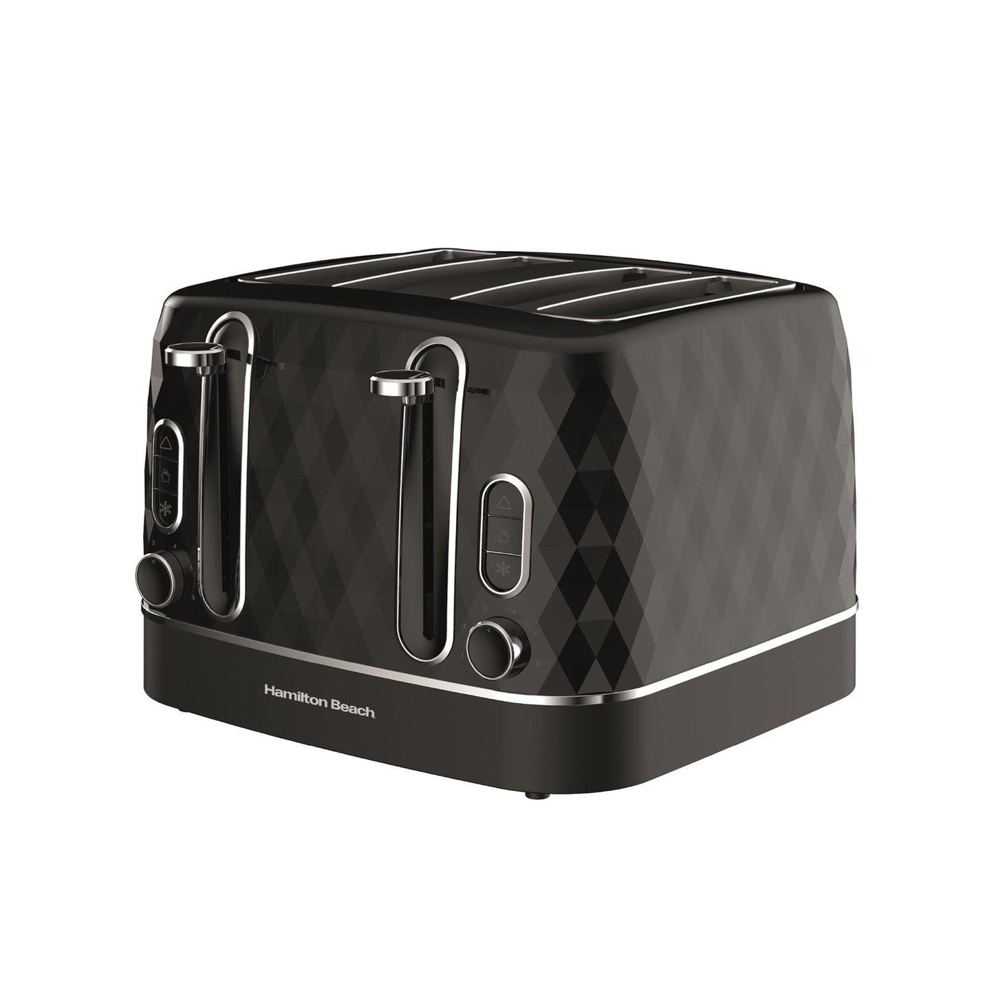 Hamilton Beach Diamond 4 Slice Toaster Black