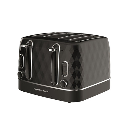 Hamilton Beach Diamond 4 Slice Toaster Black