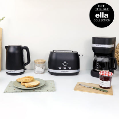 Hamilton Beach Ella Black Breakfast Bundle