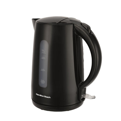 Hamilton Beach Essentials 1.7L Rapid Boil Kettle Black