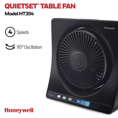 Honeywell QuietSet Oscillating Table Fan