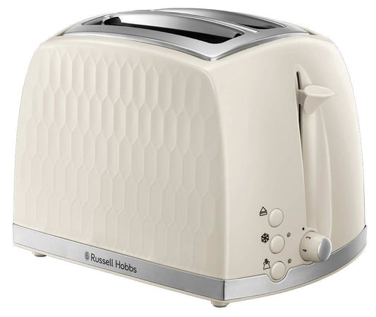 Russell Hobbs Contemporary Honeycomb Design 2 Slice Toaster