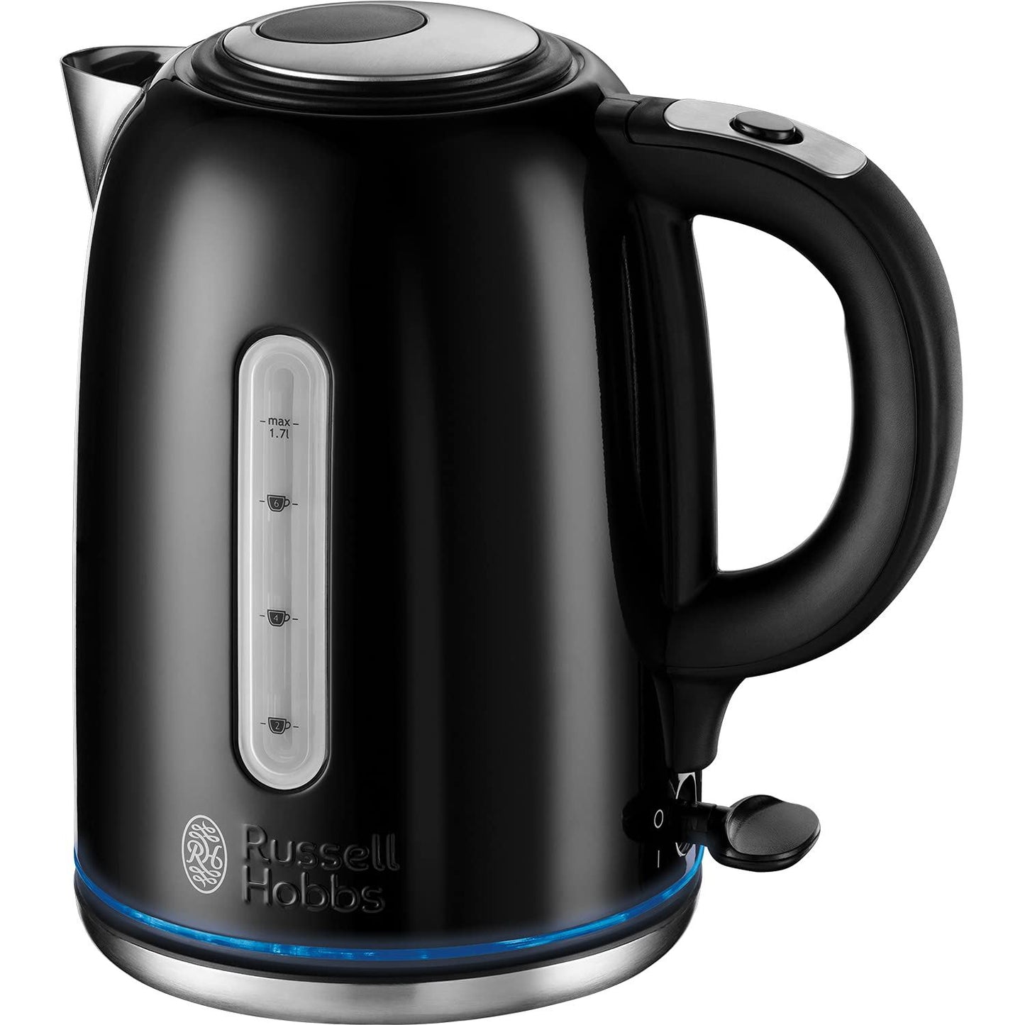 Russell Hobbs Black Quiet Boil Kettle