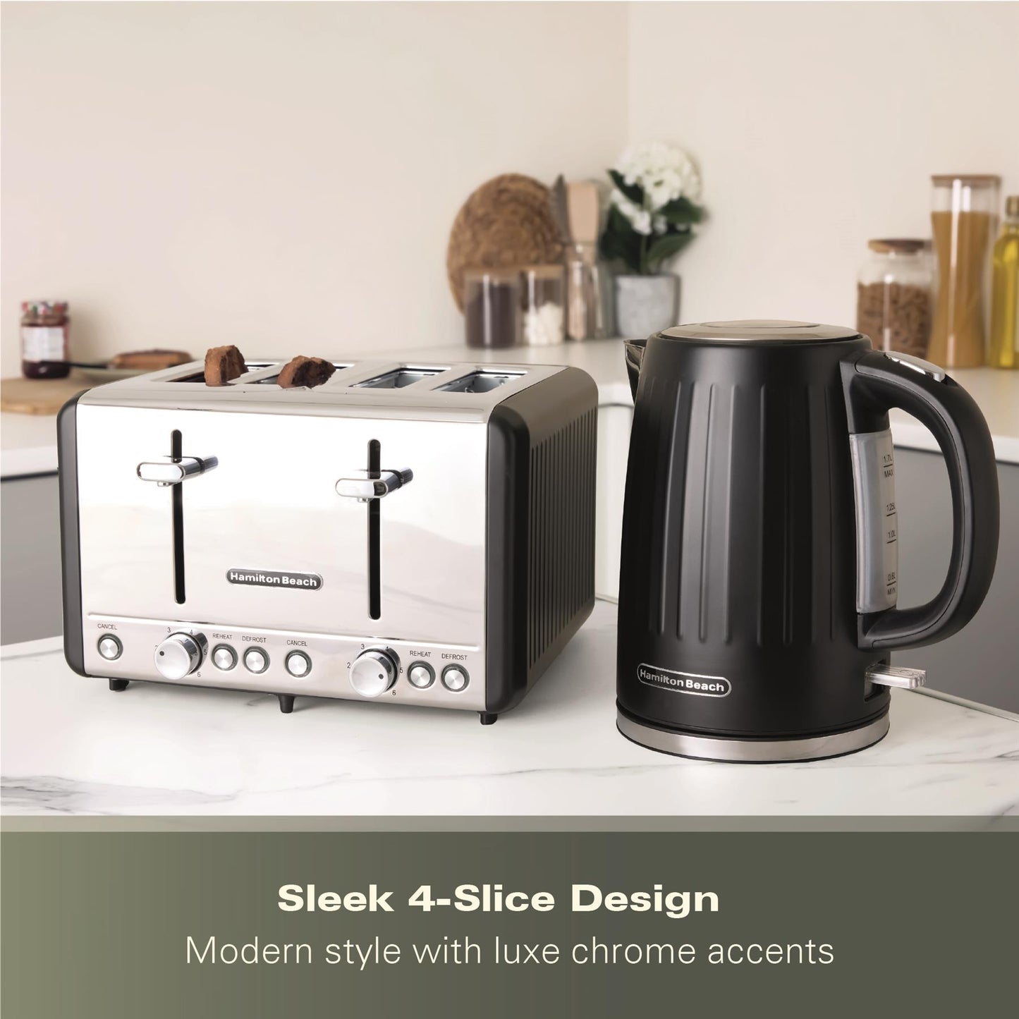 Hamilton Beach Harmony 4 Slice Toaster Espresso