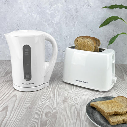 Hamilton Beach Essential 2 Slice Plastic Toaster White